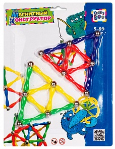 Конструктор магнитный "Фигуры" - Ромб, 30 элементов	(Kribly Boo, 1173)